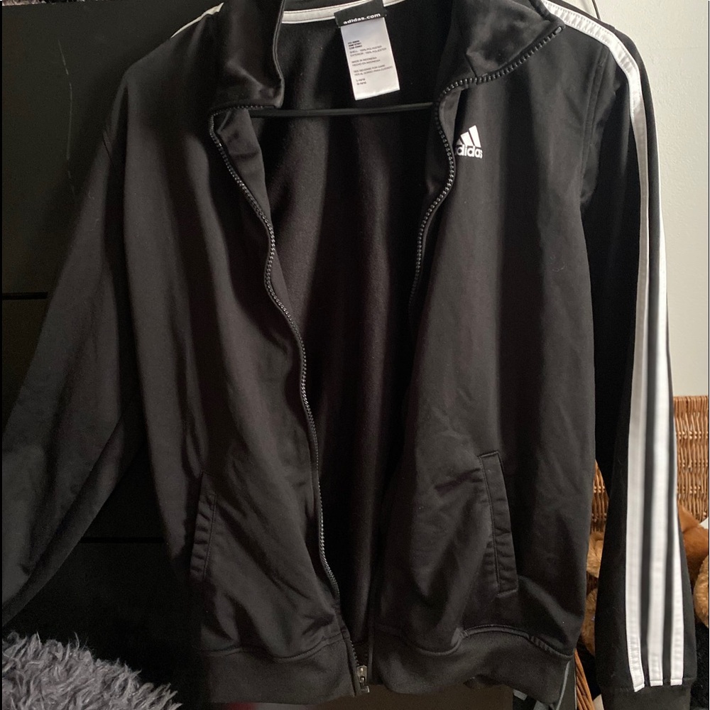 ADIDAS zip up jacket